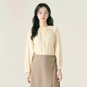 (스타필드 안성 로엠) 스모킹 블라우스_RMBLF4TRT1