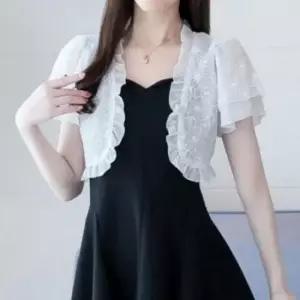 [JED] 얇은 여름 숄 차단 볼레로 쿨링 자외선 머플러 가디건