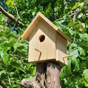 미가데코 소나무 새편한집 만들기세트 새둥지 새집 반제품