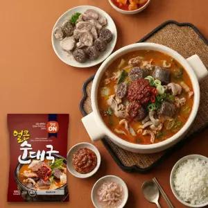 초원식품 정성온 얼큰순대국 600g