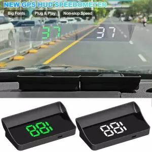 자동차 헤드업 HD 디스플레이 GPS 속도계 속도 KMH MPH 디지털 HUD 전면 유리 프로젝터 모든 차량용 전자