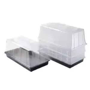 영농사 육묘 트레이 깊은 뚜껑물막이 높은 포트 텃밭 삽목판 바닥 모종판 삽목상자 화분