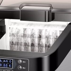 상업용 제빙기 소형 가정용 30kg 데스크탑 사각 얼음 밀크티 가게 기숙사 야시장 노점용