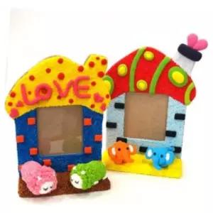 창의교구- 집모양액자 만들기 10인용 올인원구성