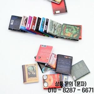 10PCS 인형 집 미니어처 잡지 책 소설 모델 장면 액세서리