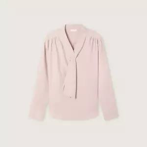 [스타필드 고양 로엠] 베이직 고정타이 블라우스_RMBLG12R03