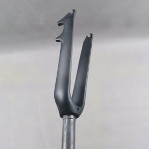 20인치(451) 및 406 접이식 자전거 카본 포크/디스크 브레이크 포크/나사 없음 28.6MMx25.4MM