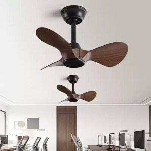 실링팬 미니실링팬 소형 침실 조명 리모컨 36인치 조명없음 화이트 인버터 발코니