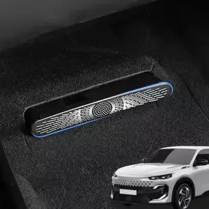 필랑트 튜닝 시트하단송풍구 실버 커버