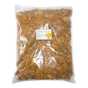 메리골드꽃차 마리골드 눈에 좋은 메리골드차 금잔화 꽃봉오리 1kg