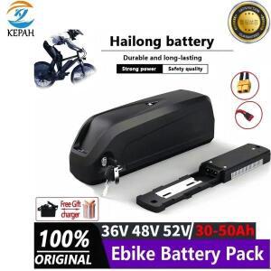 새로운 48V 배터리 36V Hailong 전기 자전거 폴리 에스터 DP-9 BMS 18650 셀 리튬 이온 52V 50AH 내구성
