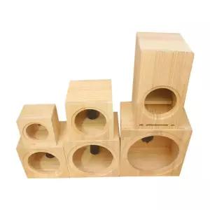 오디오통 DIY 빈통 주파수 우퍼 10인치 케이스 8인치 스피커통