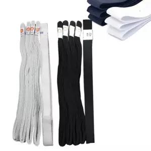 넙적 24골 천고무줄 면고무줄 2.5m 천고무 천고무줄 의류밴드 면고무밴드