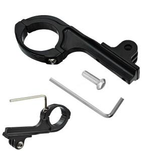 GOPRO호환 Hero 용 알루미늄 핸들 바 마운트 자전거 바이크 오토바이 홀더 13 12 11 10 ta360 X2 X3 DJI호