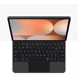 11532745 태블릿 키보드 북커버 케이스 갤럭시 탭 S8 울트라 14.6인치 2022용 간편 설치 매직 플로팅 캔틸