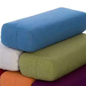 명상 볼스터 사각형 요가베개 컬러 필로우 허리받침 소도구 필라테스 쿠션