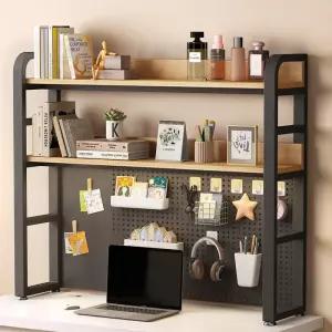 책상상부장 타공판책상 무타공 랙 책상 철제 타공판 선반