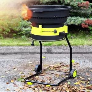 낙엽 분쇄기 가정용 건초 파쇄기 절단기 사료 나뭇잎