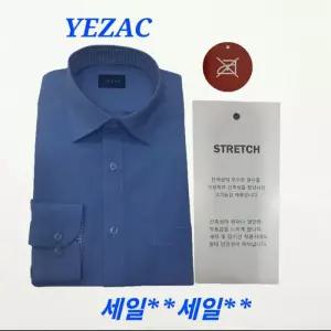 [예작]남성 모달셔츠 링클프리로 구김적은 스판셔츠 카라소매 배색 일반핏 YJESBR115B
