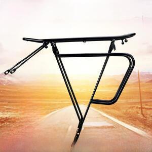 산악 자전거 뒷좌석 랙 카고 캐리어 가방 안장 홀더 인력 화물 운송 범용 V 브레이크 디스크