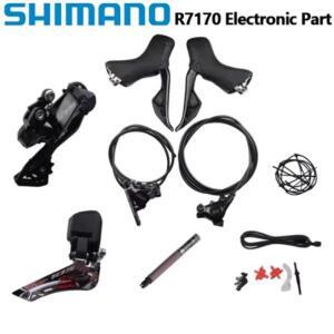 시마노 105 R7170 전동 부품 그룹셋 FD 2x12단 배터리 DN300 로드 자전거 Di2 L05A K05S 소형 세트