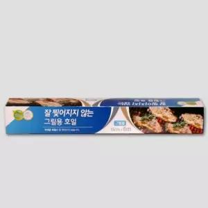 알루미늄 호일 대형 바베큐 그릴용 두꺼운 은박지 캠핑용품