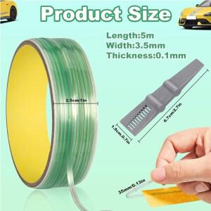 [호환] 5/10/50M 비닐 랩 자동차 스티커 나이프리스 테이프 디자인 라인 필름 커팅 포일 도구 랩핑