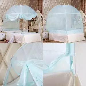 침대용 사각 모기장 180x200 대형 고급 침대