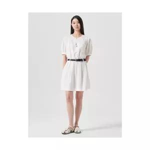 에잇세컨즈 8SECONDS 레이스업 원피스 화이트 354871KQ21 392586