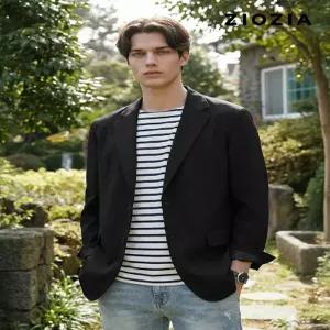 [지오지아]쿨터치 블랙 셋업 자켓 (AEE2KG1601_BK)