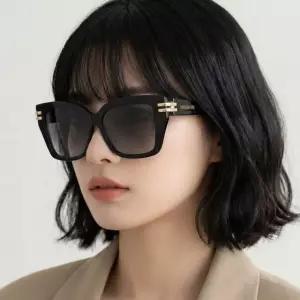 선글라스 CDIOR S1F 명품 블랙 뿔테 남자 여자 아시안핏 CD40149F 01B