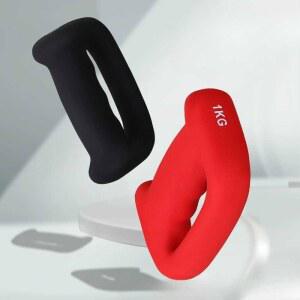 소형 핸드벨 복싱덤벨 속도 그레이 0.5KG 에어 무게추 블랙 주먹 스포츠