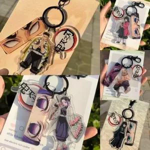 귀멸의칼날칼키링 귀칼굿즈 아크릴 키링 키체인 피규어 키홀더 열쇠고리 기유 무이치로 젠이츠