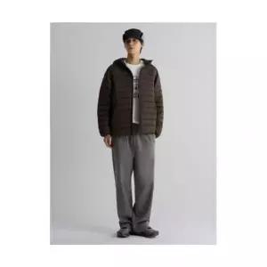 브랜드정품 에잇세컨즈 8SECONDS 라이트 후드 패딩 브라운 356302