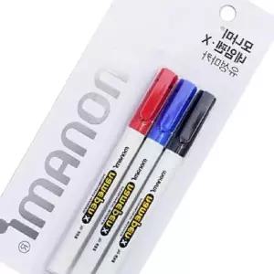 [하프클럽/셀러허브]네임펜T 트윈 모나미 흑청적 3색세트