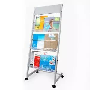 [하프클럽/셀러허브]거치대 북스탠드 이동식 잡지꽂이 611)3단 4단