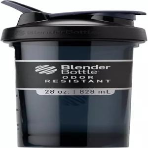 단백질 쉐이크 및 운동 전에 완벽한 블렌더보틀 쉐이커 프로 시리즈 28온스 블랙