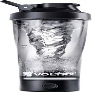 볼텍스부스트 전기 셰이커 병 USB C 충전식 단백질 쉐이크 믹서 및 식사 대용 컵 BPA 프리 트리탄 블랙으로