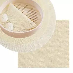 [RIZPICK]레몽 실리콘 찜기 깔개 특대 워형 사각 3종1매 찜시트