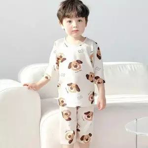 [보리보리/바풀 주니어]바풀 MK SS63-24 아동내복 7부 순면 유아 아동 실내복