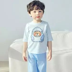 [보리보리/바풀 주니어]바풀 MK SS63-03 아동내복 7부 순면 유아 아동 실내복