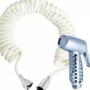 물호스 코일 호스 베란다 노즐 세차용 다용도 강력 분사기 물