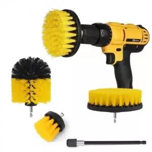 ( )찌든때 쓱싹 전동드릴 청소솔 4종세트옐로우
