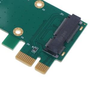 효율적인 미니 PCIE-PCI-E 라이저 어댑터 무선 와이파이 카드 네트워크 그린 에디션 다리미 시트 휴대용 SQ