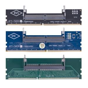 DDR3 DDR5-SO-DIMM 어댑터 커넥터 노트북 RAM 메모리 DDR3/4/5 Sodimm-Dimm 라이저 240 핀 288 DIMM 카드