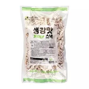 [대용량과자] [과자센타]에코푸드 생강맛스낵 1.1kg