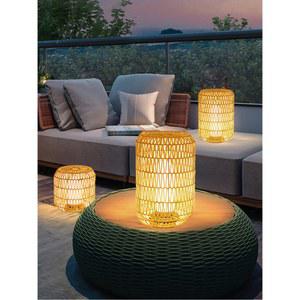 대나무 거실 무드등 스탠드 90CM 인테리어 침대 라탄 따뜻한빛 101