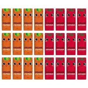 [음료센타]오가닉유기농 크니쁘니125ml 각12개씩 (총24팩)