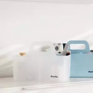 ( )스모그 - 소품정리 손잡이 보관함 포르타 컴팩트 툴박스 칸막이 수납 보관