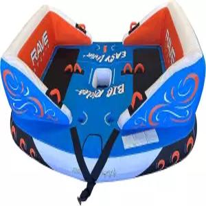 RAVE 스포츠 2-4인용 대형 이지 보트 견인식 워터 튜브